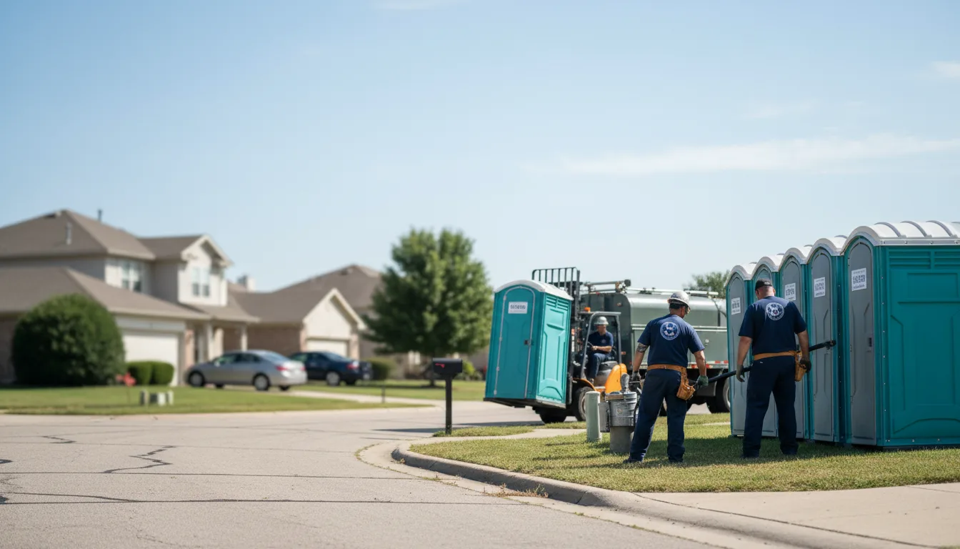 Porta Potty Rental in Drummond, OK near me